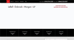 Desktop Screenshot of ldm-law.com